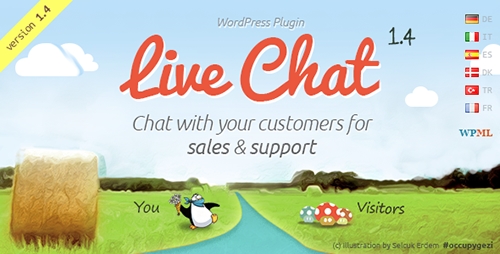 CodeCanyon - WordPress Live Chat Plugin for Sales and Support v1.3.2