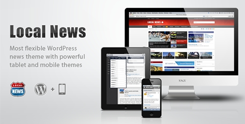 ThemeForest - Local News v1.3 - WordPress News Theme with Mobile Version