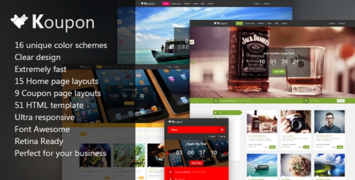 ThemeForest - Kupon - Clear, Professional Coupon Template - RIP