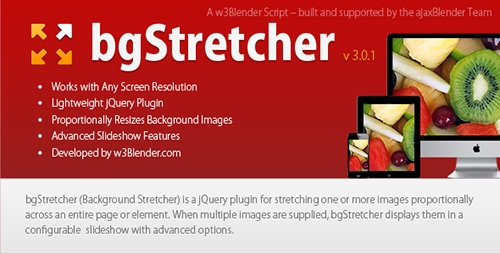 CodeCanyon - bgStretcher jQuery Background Resizer & Slideshow - RIP