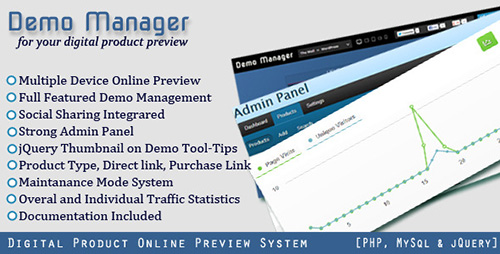 CodeCanyon - Demo Manager - Online Product Preview System - RIP