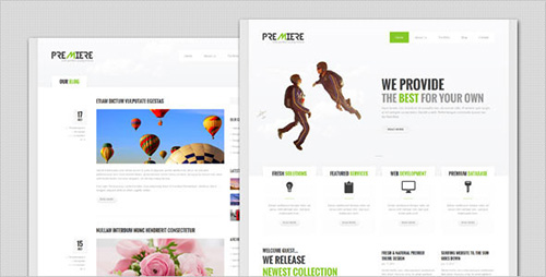 ThemeForest - Premiere - Corporate Business HTML Template - RIP