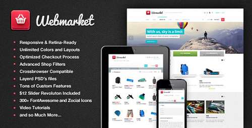 ThemeForest - Webmarket - HTML Template for Online Shop - RIP