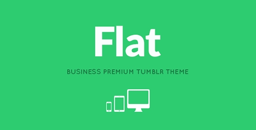 ThemeForest - FLAT v1.2 - Responsive Business Tumblr Theme