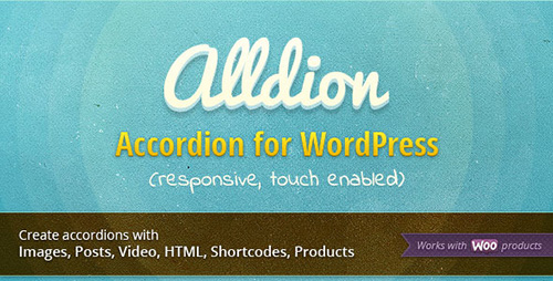 CodeCanyon - Alldion v1.0.1 - Responsive accordion for WordPress
