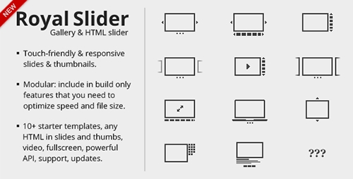 CodeCanyon - RoyalSlider v9.4.93 - Touch-Enabled jQuery Image Gallery