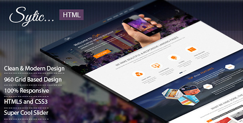 ThemeForest - Sytic - One-Page Responsive Multipurpose Template - RIP