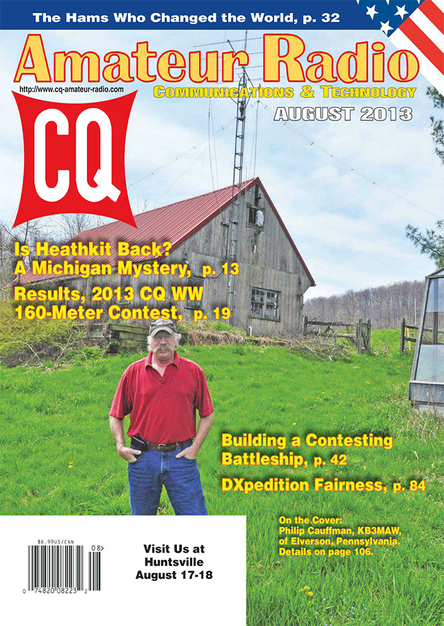 CQ Amateur Radio August 2013 (USA)