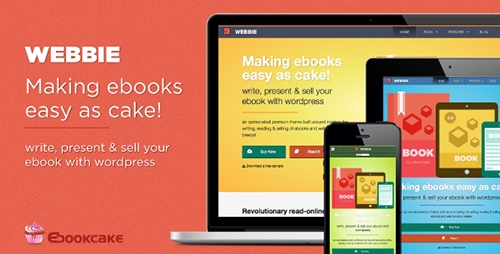 ThemeForest - Webbie v1.0 - WordPress theme for ebook authors