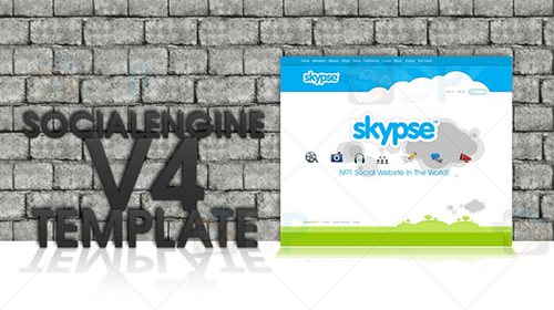 Skypse v4 Template for SocialEngine