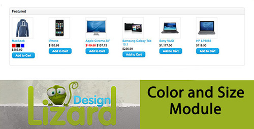 CodeCanyon - Color and Size Opencart - RIP