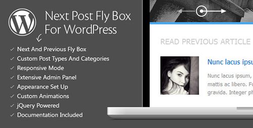 CodeCanyon - Next Post Fly Box v2.1.1 For WordPress