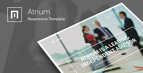 ThemeForest - Atrium - Responsive Corporate One Page Template - RIP