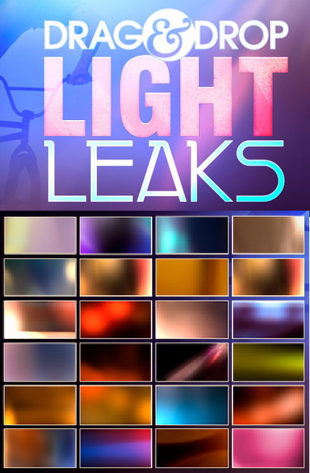 Drag & Drop: Light Leaks