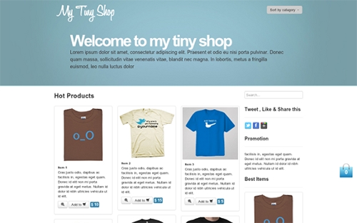 WrapBootstrap - My Tiny Shop - E-Commerce Theme - RIP