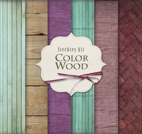 Color Wood Textures
