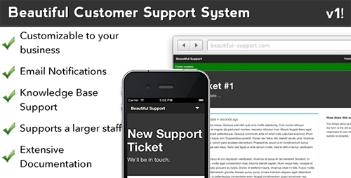 CodeCanyon - Beautiful Customer Support and Article System v1.2