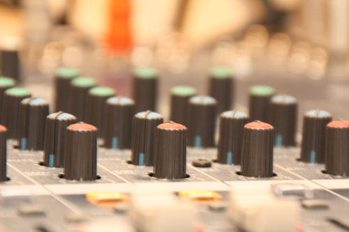 PhotoDune - Audio Mixing Desk Knobs & Controls