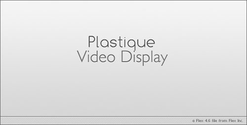 ActiveDen - Plastique Video Player