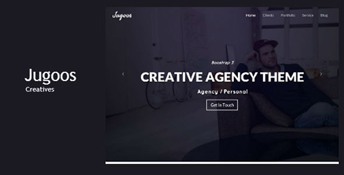 ThemeForest - Jugoos - One page Creative Theme - RIP