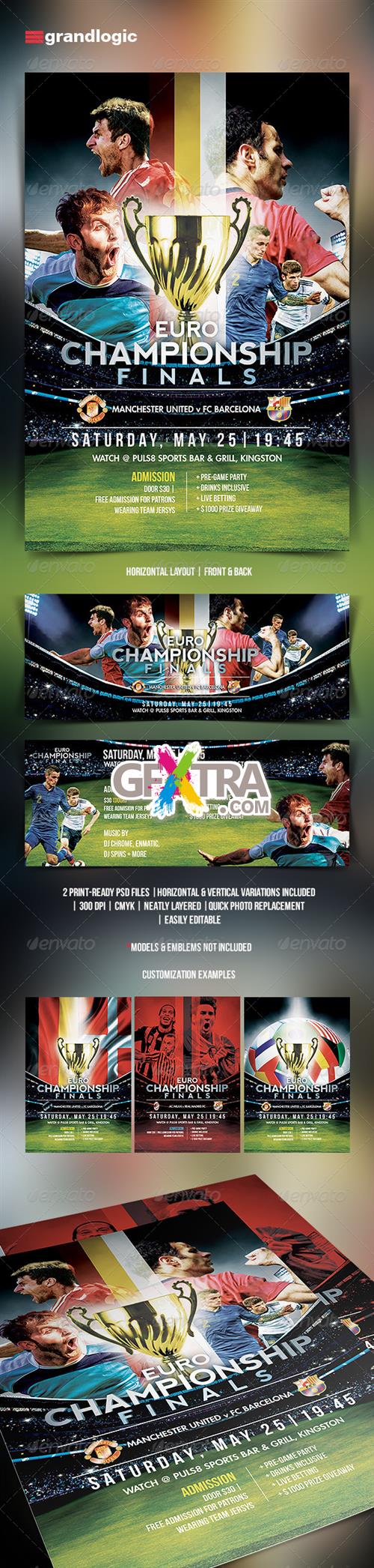 GraphicRiver - Soccer Tournament Flyer 5455574