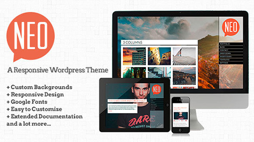 Mojo-Themes - NEO v1.1 - A responsive Fullscreen WordPress Theme