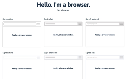 WrapBootstrap - Browserfrog - CSS/HTML Browser Window