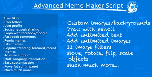 CodeCanyon - Advanced Meme Maker Retail (Update: 2013-09-16)