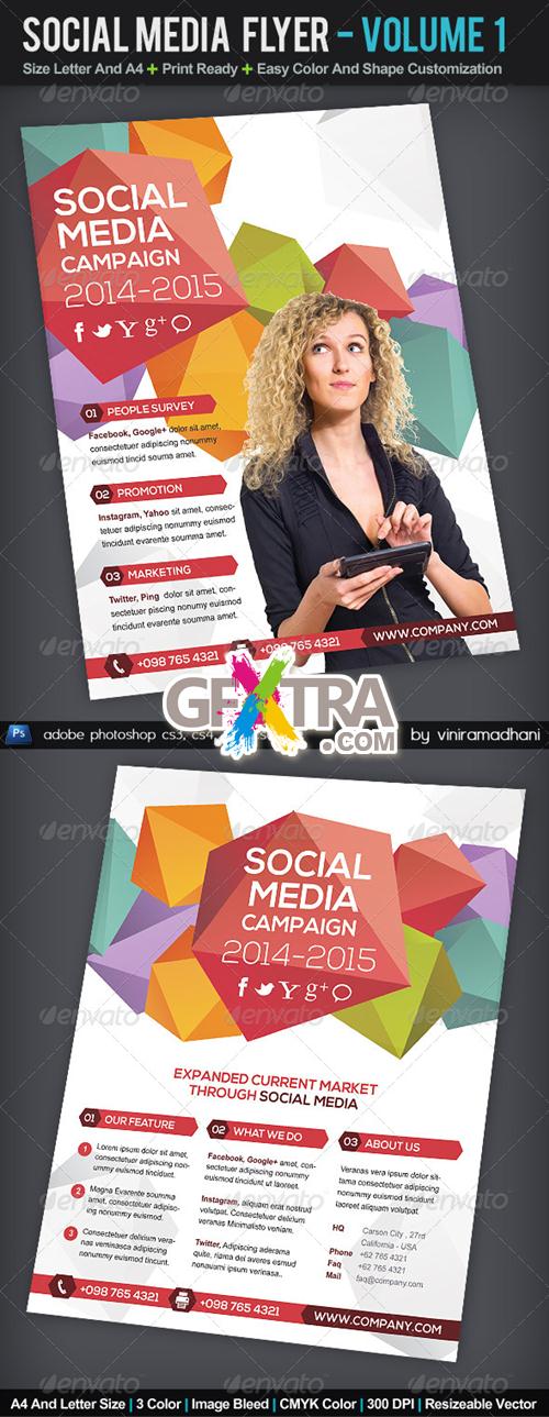 GraphicRiver - Social Media Flyer | Volume 1