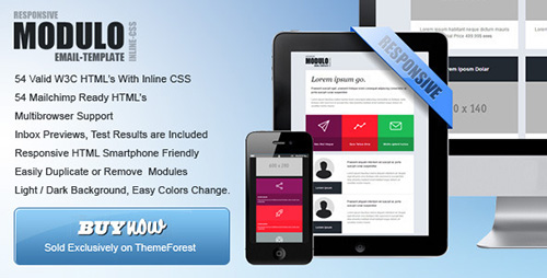 ThemeForest - Modulo - Modern And Modular Responsive Email - RIP