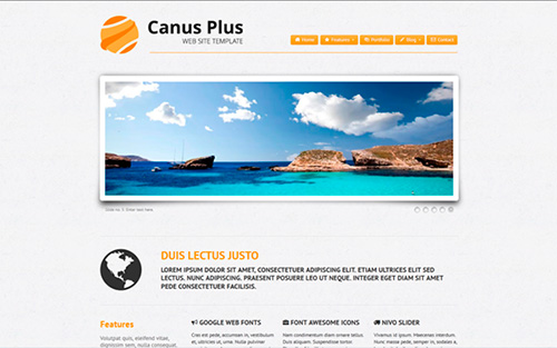 WrapBootstrap - Canus Plus: Business, Portfolio & Blog