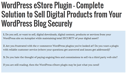WordPress eStore | eMember Plugin Latest