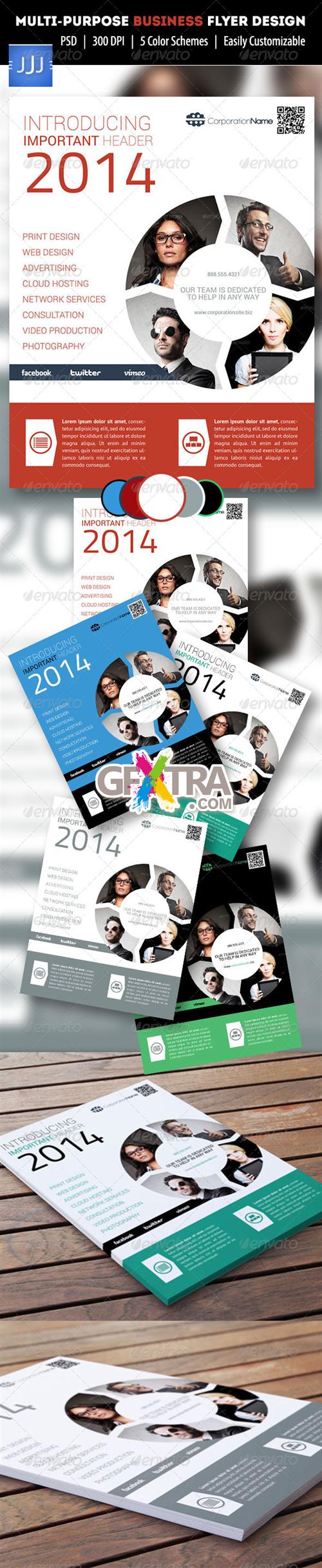 GraphicRiver - Multipurpose Business Flyer 12