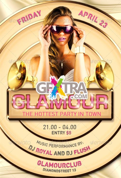 GraphicRiver - Flyer Template Glamour