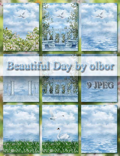 Fantasy Backgrounds - Beautiful Day by Olbor