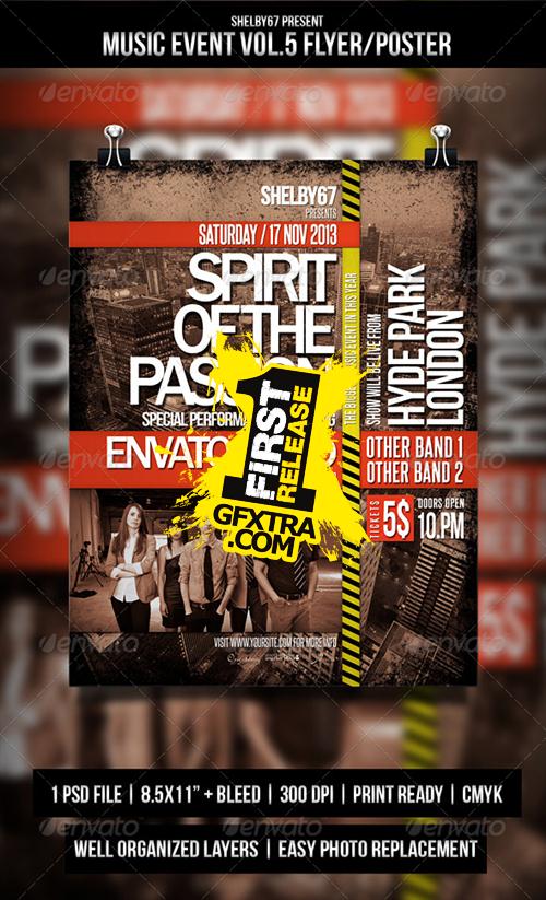GraphicRiver - Music Event Flyer Poster Vol.5