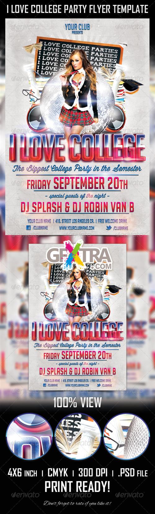 GraphicRiver - College Party Flyer Template