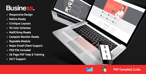 ThemeForest - Business - Responsive Retina Email Template - RIP