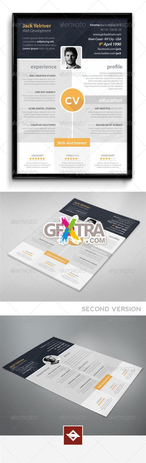 GraphicRiver - Premium CV
