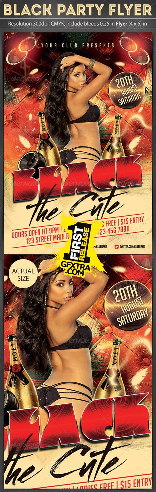 GraphicRiver - Black Party Flyer Template