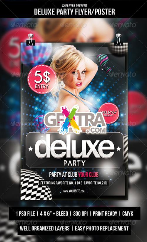 GraphicRiver - Deluxe Party Flyer Poster