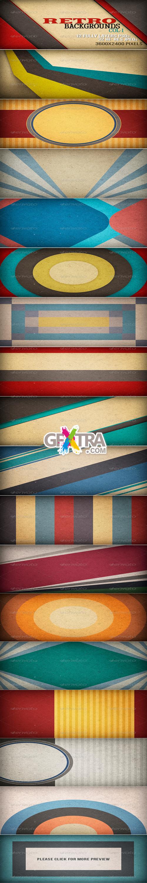 GraphicRiver - Retro Backgrounds