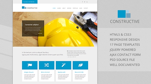 Mojo-Themes - Constructive Business - Responsive HTML Template - RIP