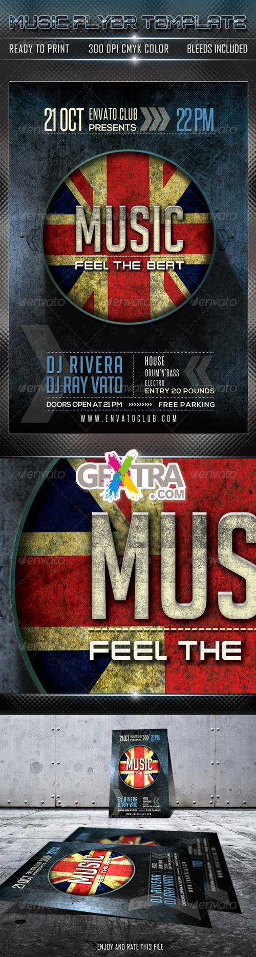 GraphicRiver - Music Flyer Template