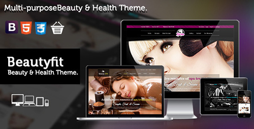 ThemeForest - BeautyFit - Multipurpose Beauty & Health Template - RIP