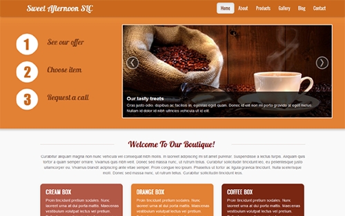 WrapBootstrap - Sweet Afternoon - Responsive