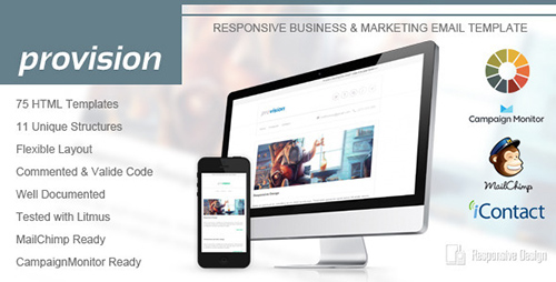 ThemeForest - ProVision - Responsive Email Template