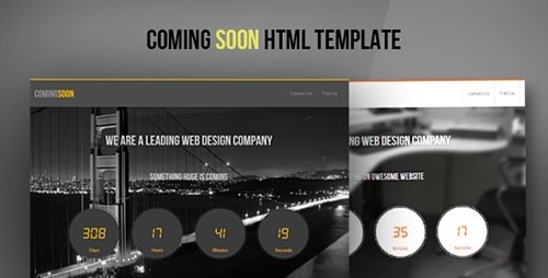 ThemeForest - ComingSoon - HTML5 CSS3 Template - RIP