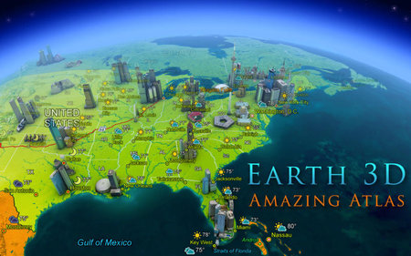 Earth 3D Amazing Atlas v1.1.0 Multilingual MacOSX