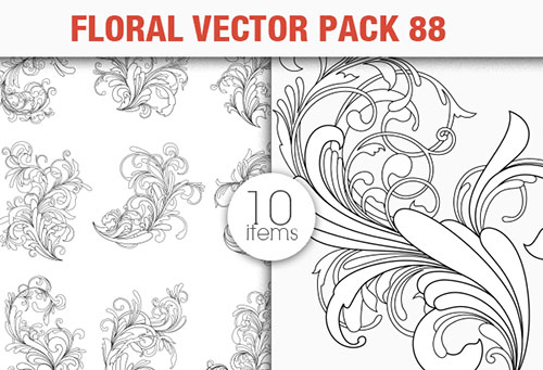 Floral Vector Pack 88